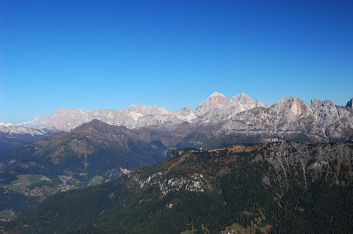 Dolomiti - escursione rifugio Tissi al monte Civetta