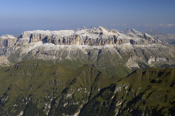 Marmolada - dalla stazione funivia di Punta Rocca