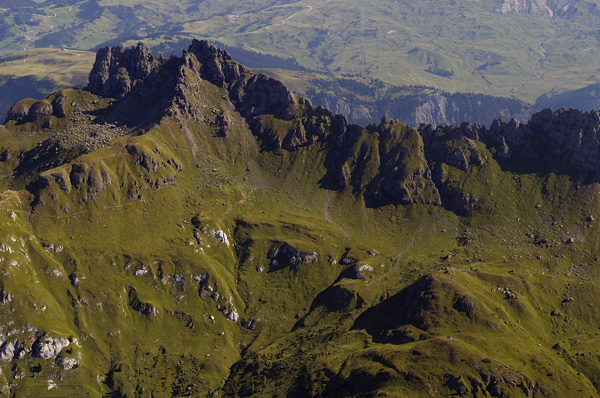 Marmolada - dalla stazione funivia di Punta Rocca
