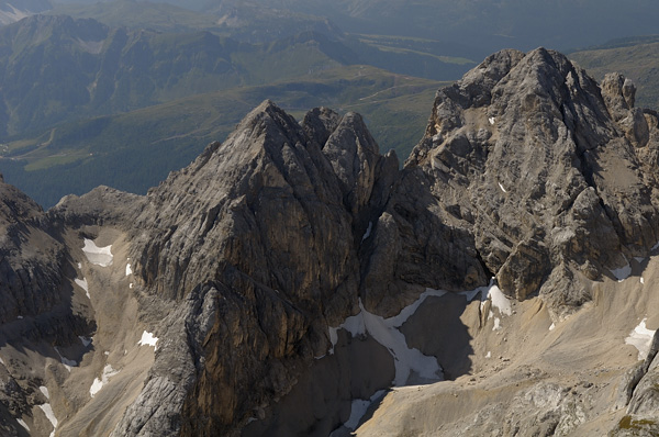 Marmolada - dalla stazione funivia di Punta Rocca