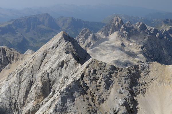 Marmolada - dalla stazione funivia di Punta Rocca