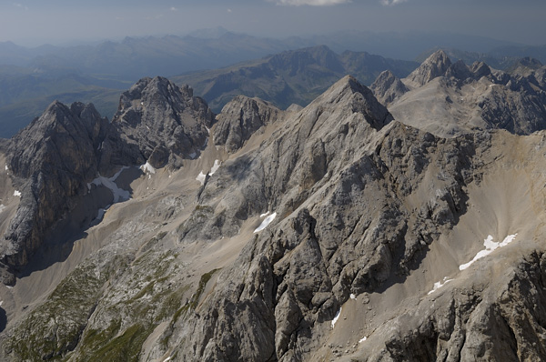 Marmolada - dalla stazione funivia di Punta Rocca