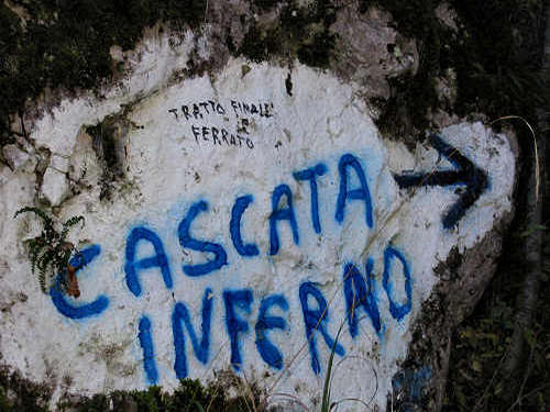 Cascata dell'Inferno - Col di Pra, Valle di San Lucano