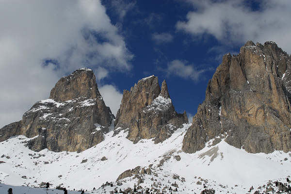 Dolomiti, passo Pordoi Sella Gardena