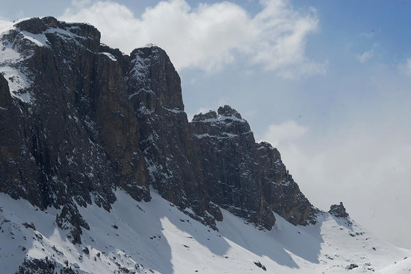 Dolomiti, passo Pordoi Sella Gardena
