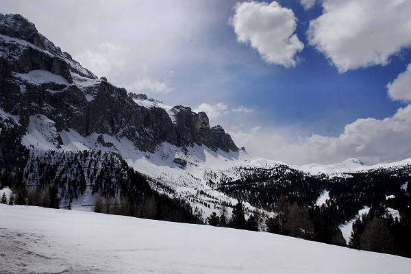 Dolomiti, passo Pordoi Sella Gardena