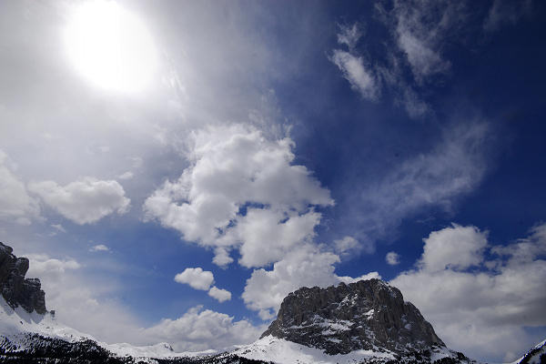 Dolomiti, passo Pordoi Sella Gardena