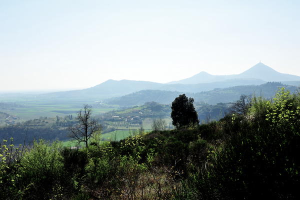 Arquà Petrarca monte Calbarina Stagno Corte Borin - Colli Euganei