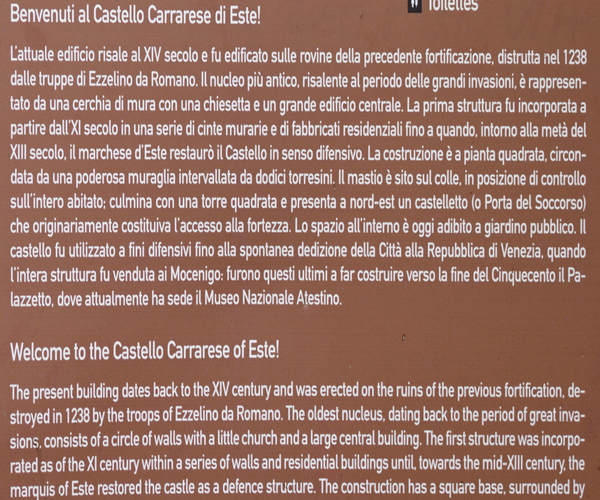 Castello Carrarese di Este