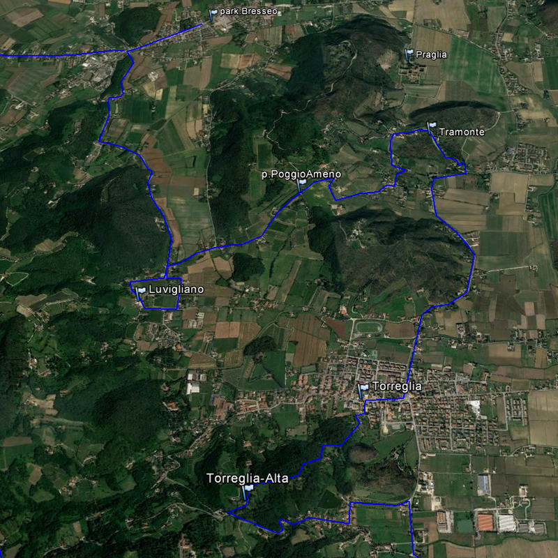 bdc anello cicloturistico dei Colli Euganei Monte Madonna