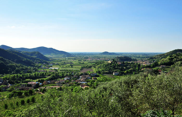 Cplli Euganei, giro cicloturistico settore nord-est, distretto termale
