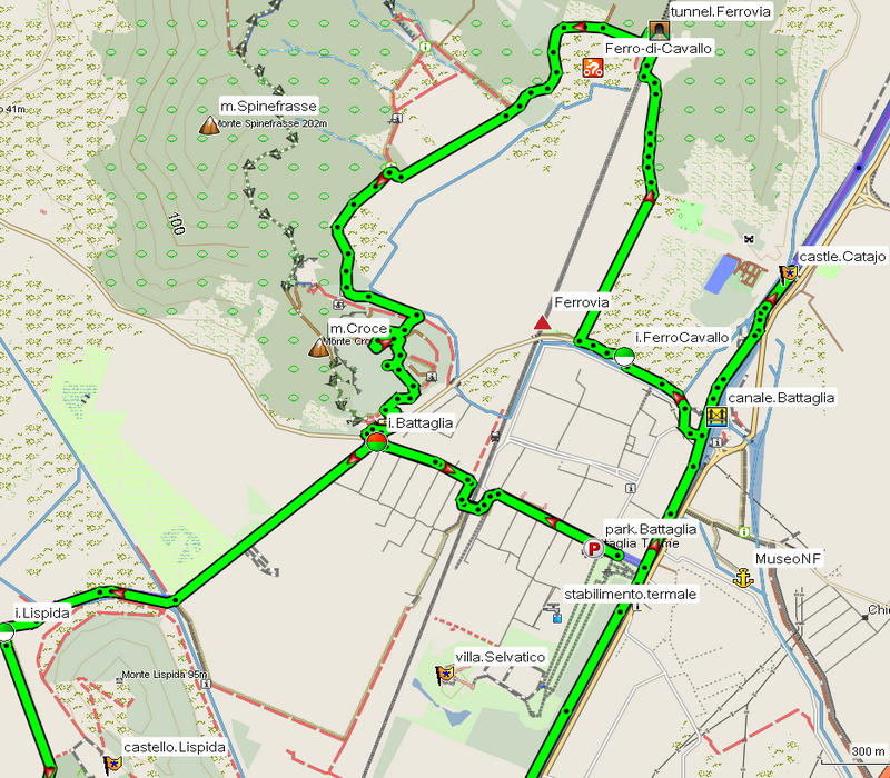 giro cicloturistico nei Colli Euganei - Battaglia Terme, Arquà Petrarca, Monselice