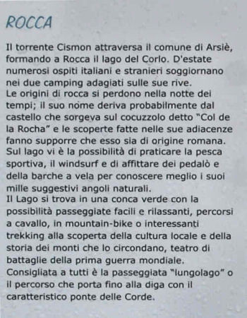 lago del Corlo, Cismon Brenta - Arsie, feltrino, monte Grappa, Valsugana