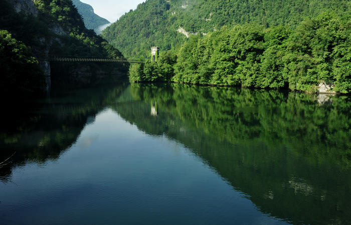 escursione naturalistica giro del Lago di Corlo - Rocca, Carazzagno, Berti, Corlo, diga, Tanisoi