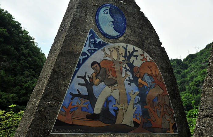 escursione naturalistica giro del Lago di Corlo - Rocca, Carazzagno, Berti, Corlo, diga, Tanisoi