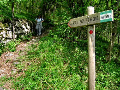 passeggiata lago di Corlo Zanetti Berti Corlo Rocca