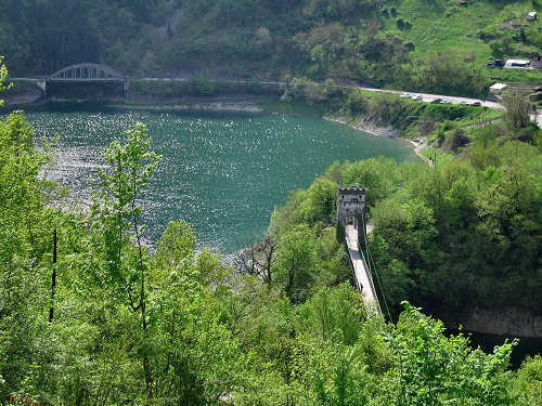 passeggiata lago di Corlo Zanetti Berti Corlo Rocca