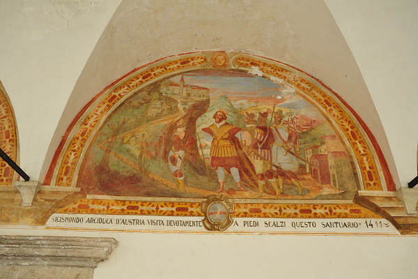 Affreschi del Chiostro Santuario Santi Vittore Corona, Feltre