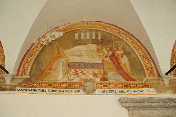 Affreschi del Chiostro Santuario Santi Vittore Corona, Feltre