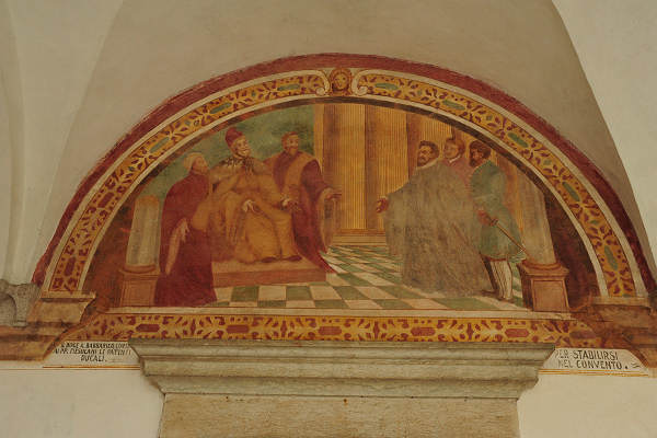 Affreschi del Chiostro Santuario Santi Vittore Corona, Feltre