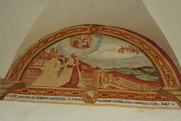 Affreschi del Chiostro Santuario Santi Vittore Corona, Feltre