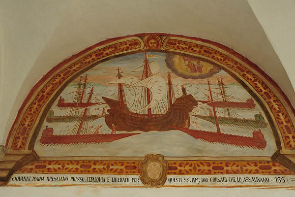 Affreschi del Chiostro Santuario Santi Vittore Corona, Feltre