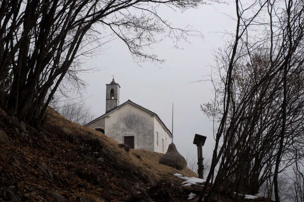 Cergnai Campel, chiesetta di San Mauro in Monte di Val Scura