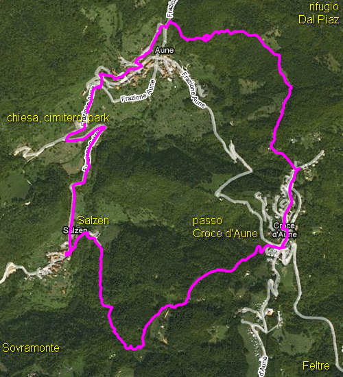 escursione Aune di Sovramonte