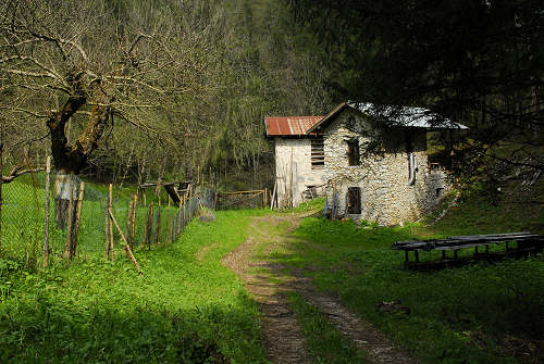 via dell'acqua, valle Ausor, Sorriva di Sovramonte