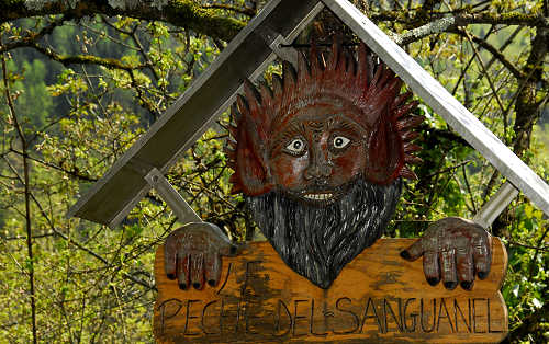 via dell'acqua, valle Ausor, Sorriva di Sovramonte