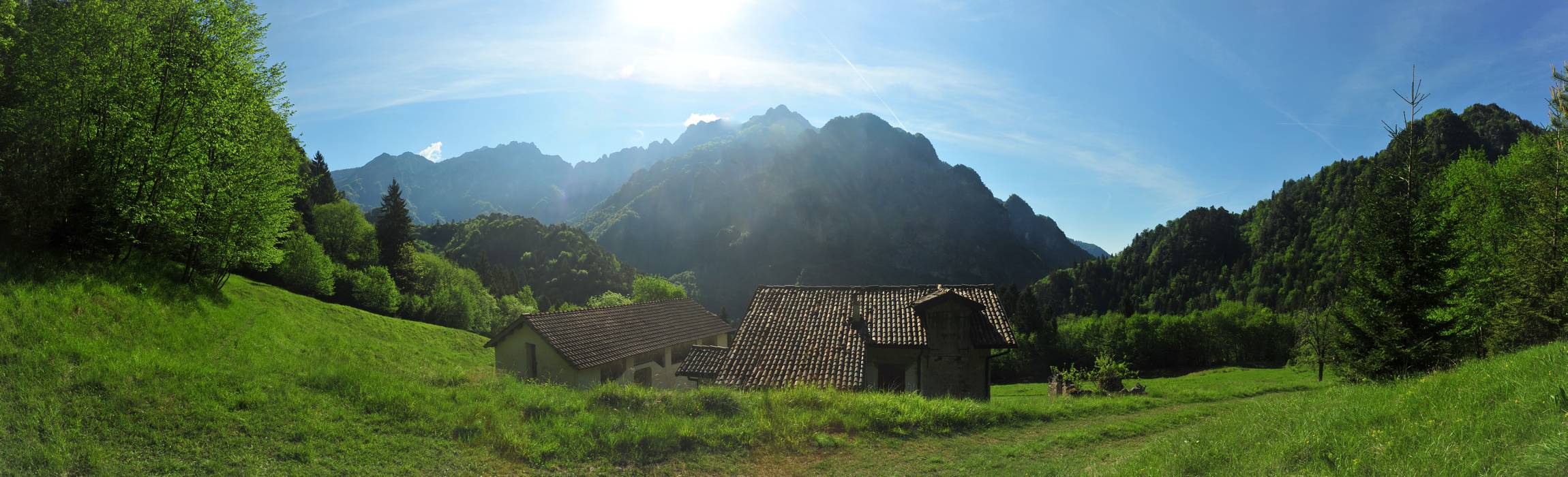 Casera Cansech nei pressi di La Guarda in Val Canzoi