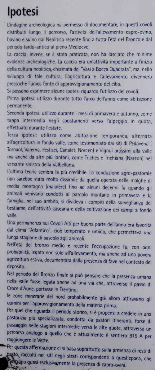 Covoli della Valle di Lamen, Vette Feltrine, Feltre, Parco Nazionale Dolomiti Bellunesi