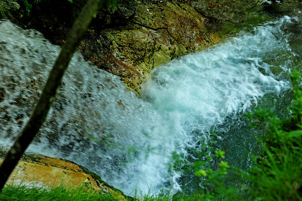 cascate del torrente Stien in Val San Martin Vignui di Feltre, Parco Nazionale Dolomiti Bellunesi