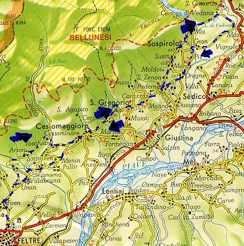 Feltre e pedemontana di Cesiomaggiore