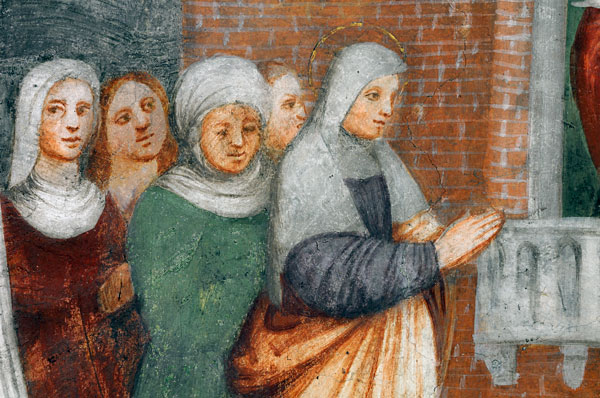 Pordenone, affreschi chiesa Rorai Grande