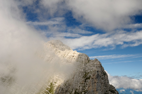 Cima di Terrarossa, Alpi Giulie