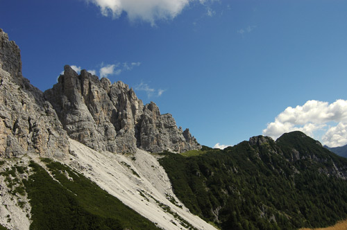 verso forcella Pedescagno