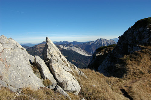 scendendo dal monte Malvuerich Alto