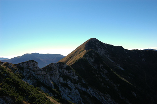 monte Guarda dal sentiero 731