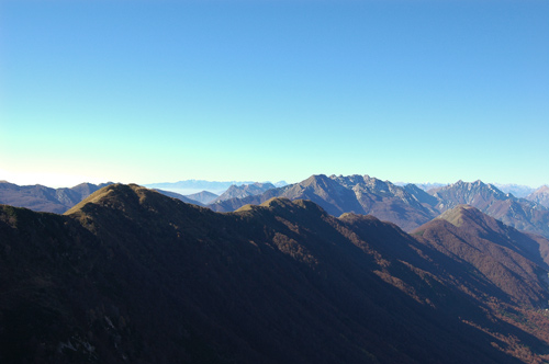 dal bivacco Manzano verso la val Resia