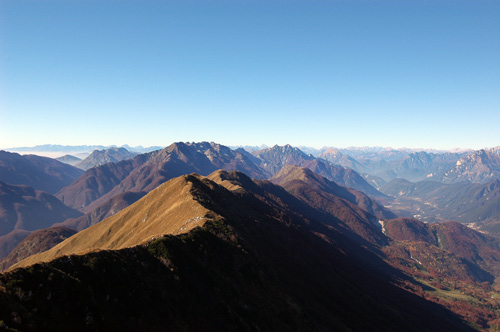 verso la valle di Uccea
