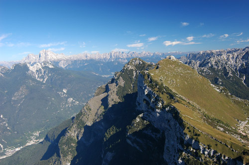 la Palazza e monte Zita dalla vetta del Borga
