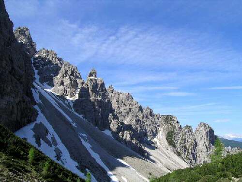 verso forcella Monfalcon di Forni