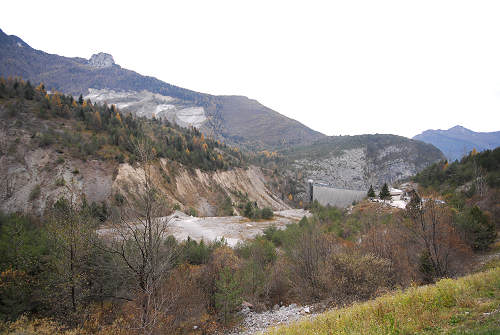 Diga del Vajont, Longarone Erto e Casso
