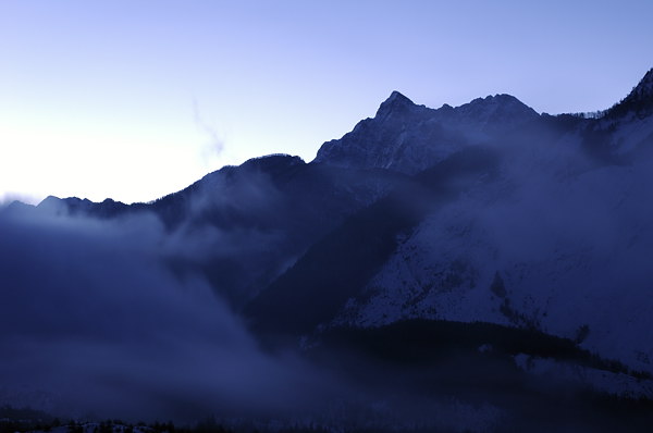 autunno a Erto e nella valle del Vajont