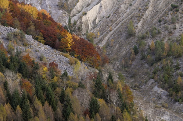 autunno a Erto e nella valle del Vajont