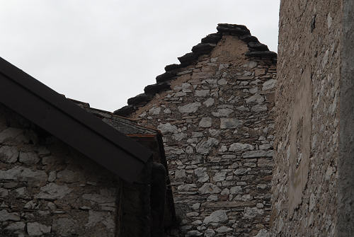 dettagli a Casso - Erto e Casso - Diga Vajont