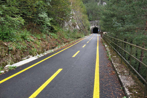 ciclabile Pontebbana Val Canale, Tarvisio Resciutta Gemona, Udine Friuli