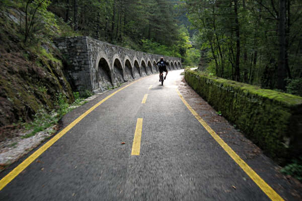 ciclabile Pontebbana Val Canale, Tarvisio Resciutta Gemona, Udine Friuli