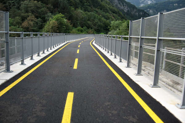 ciclabile Pontebbana Val Canale, Tarvisio Resciutta Gemona, Udine Friuli